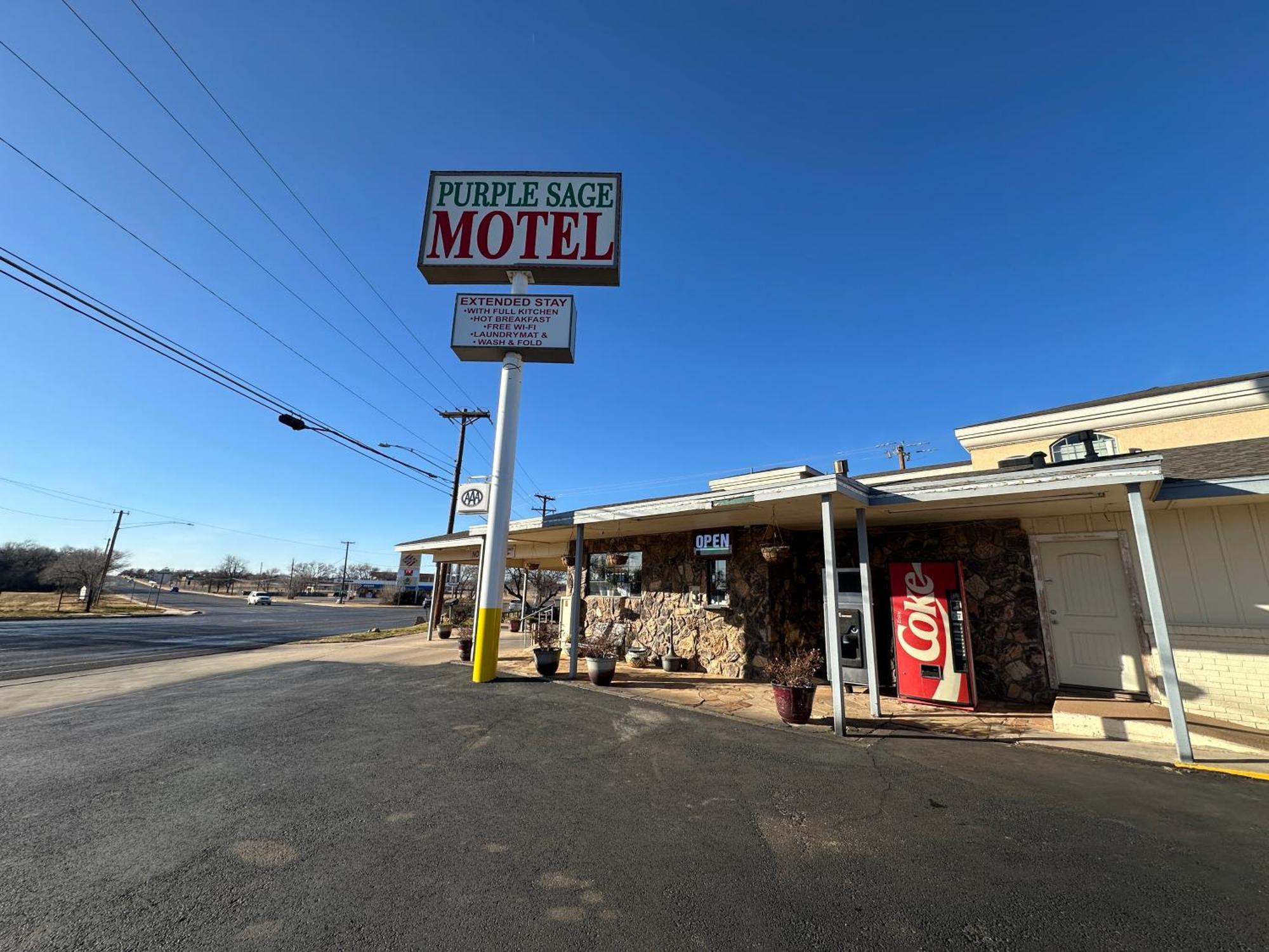 Purple Sage By Oyo Snyder Tx Motel ภายนอก รูปภาพ